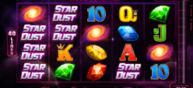 Try the new StarDust Slot From Microgaming for a Galaxy that keeps on giving