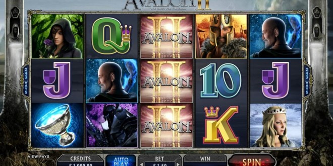 Avalon II offers Slot Fans a Quest for the Holy Grail and Much Much More